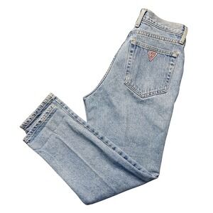 Guess American Tradition Vintage Jean Women's Sz 30 (Fits 28x28) Blue Light Wash